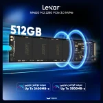 SSD اینترنال PCIe Gen3 x4 لکسار مدل NM620 ظرفیت 512 گیگابایت